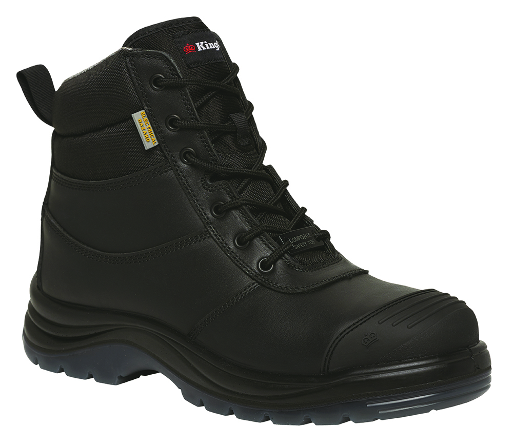 Other view of BOOTS SFTY TRADIE K27155 L/U ZIP BLK 7.5