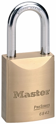 Other view of Master Lock - Padlock - High Security - Brass - C4 - Steel Kd - 44mm x 8mm x 30mm