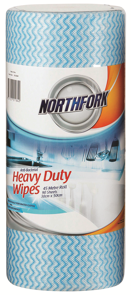 Other view of Heavy Duty Antibacterial Roll - 90s - Blue - Northfork