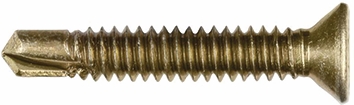 Other view of Self Drilling Screw - Phillips Drive - Countersunk Head - Grade 2 - Zinc Yellow Plated - Metric - 10G-24 x 25 mm - T9PMYCP1024025 - Hobson