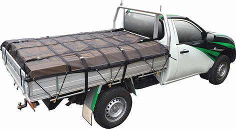 Other view of Protective Trailer Netting - Rubber & Plastic - Black - 1200 x 1800 mm - LA150B3 - Lion