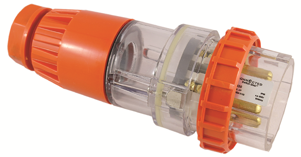 Other view of PLUG MALE 4 PIN ROUND CSG P450 IP66 50A