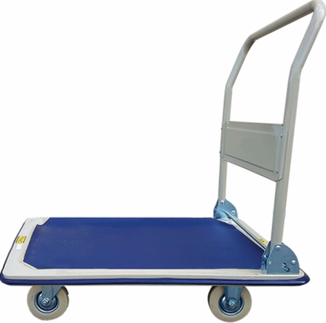 Other view of Platform Trolley - Folding Handle - 300 kg - Steel - 610 x 910 mm Platform - 130 mm Wheel - NF Series - Prestar