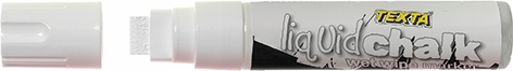 Other view of Texta Liquid Chalk Jumbo Marker - Wet White (1)