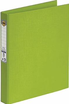 Other view of BINDER PE 2D RING MARBIG A4 LIME 25MM