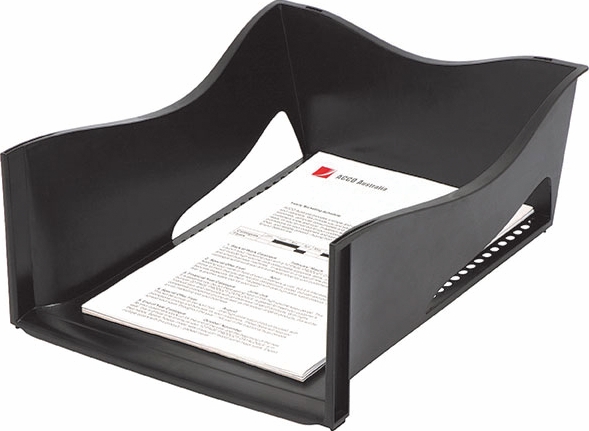 Other view of Marbig - Document Tray A4 - Stackable - Jumbo - 330 x 300 x 140mm