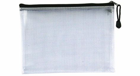 Other view of Celco - Mesh Cases - Plastic - Square - Clear Pouch - A5 - 255 x 13 x 178mm