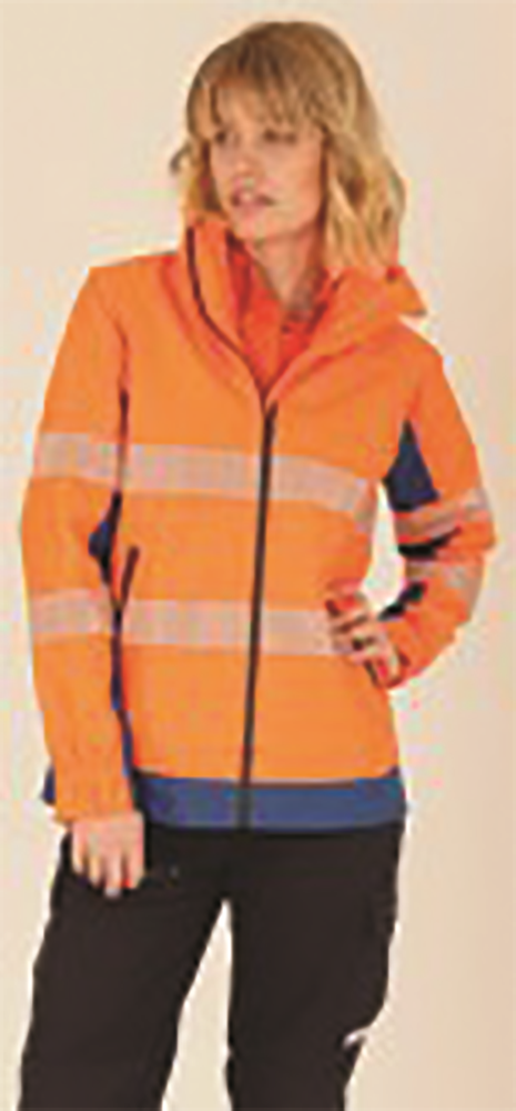 Other view of JACKET HI VIS LADIES SE501ON OR/NA 18