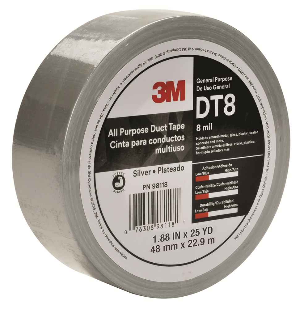 Other view of CLOTH DUCT TAPE ALL PURPOSE DT8 SILVER