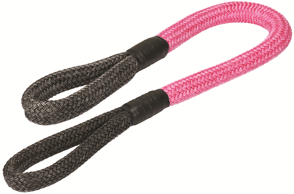 Other view of Bullivants Panther Dyneema Recovery And Towing Strop - Pink/Black - 30t x 1.6m