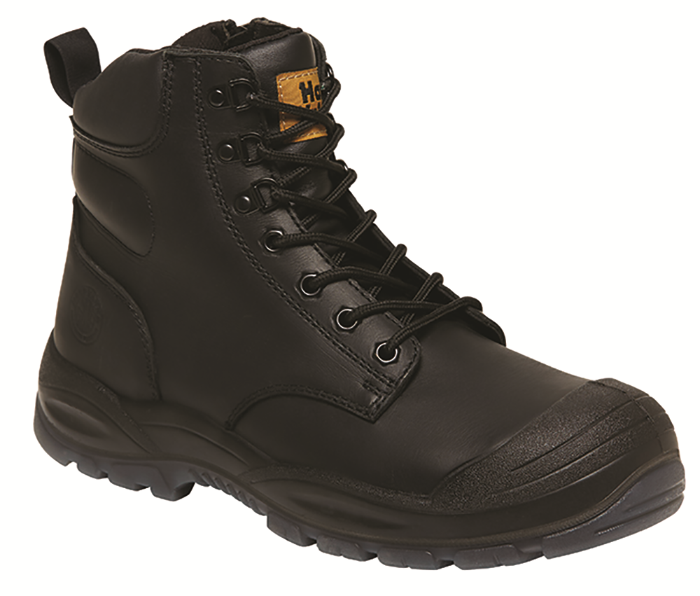 Other view of BOOT 6IN YAKKA Y60090 ZIP BLK 8.5