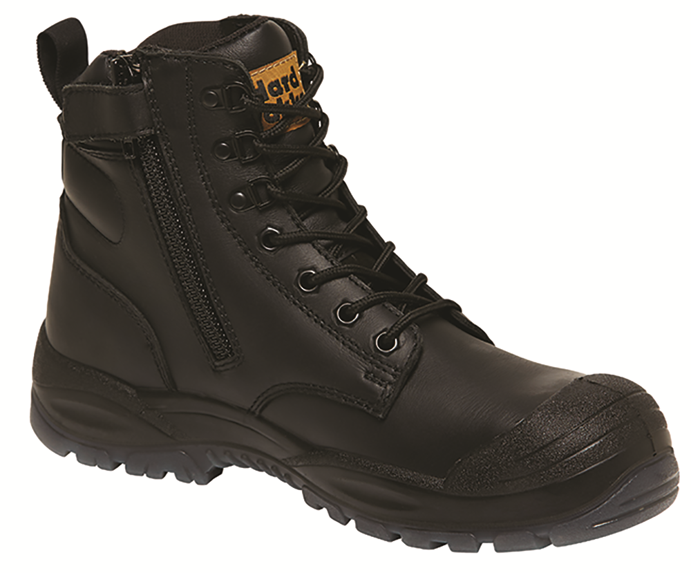 Other view of BOOT 6IN YAKKA Y60090 ZIP BLK 8.5