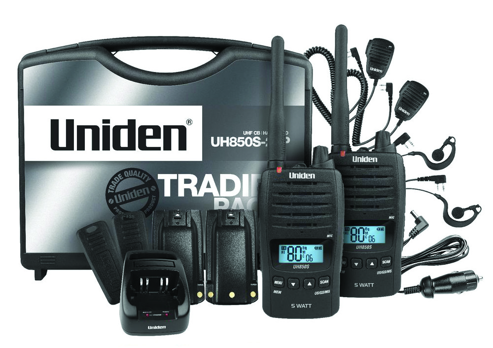 Other view of RADIO 5W 2-WAY UHF UNIDEN TRADIES PACK