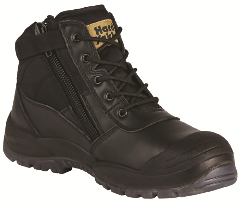 Other view of Hard Yakka - Boots - 5 Inch - Zide Zip - Y60125 - Black - 4 - 9318673102275