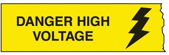 Other view of TAPE DANGER HIGH VOLTAGE 76MX300M 834555