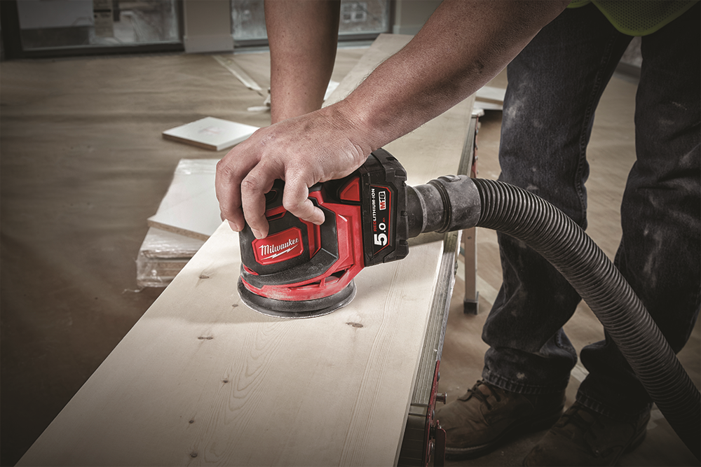 Other view of Milwaukee M18BOS125-0 18V Li-ion Cordless 125mm Orbital Sander Skin