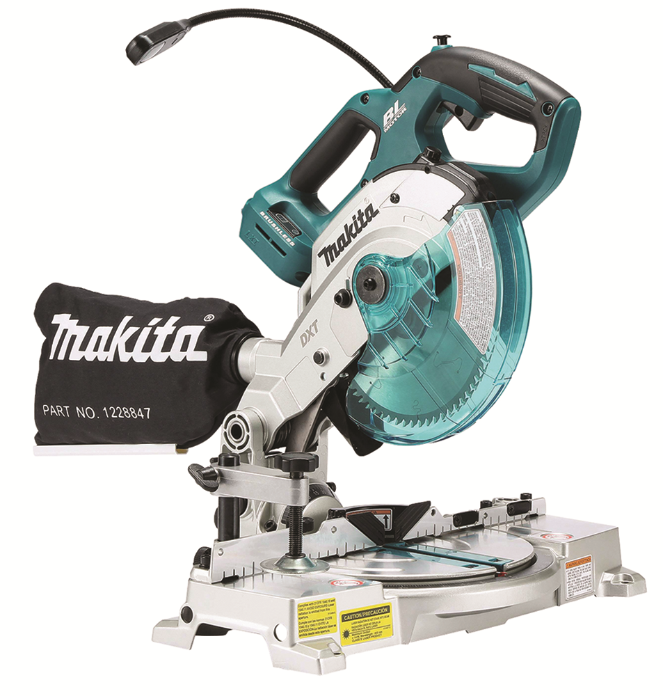 Other view of Makita DLS600Z 18V Li-ion Cordless Brushless 165mm Compound Mitre Saw Skin