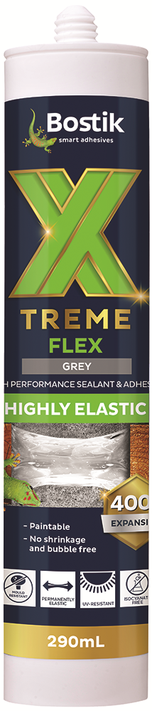 Other view of Bostik Xtreme Flex High Performance Sealant & Adhesive Grey 290ml Cartridge