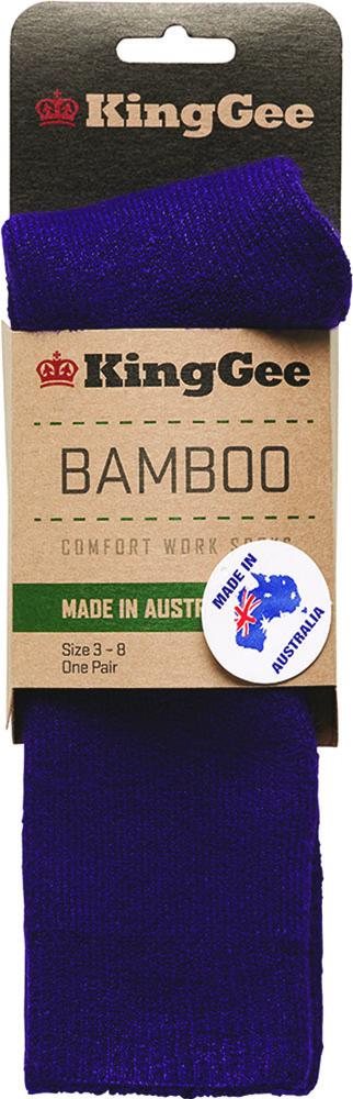 Other view of SOCKS WMN BAMBOO KINGGEE K49270 PURP 3-8