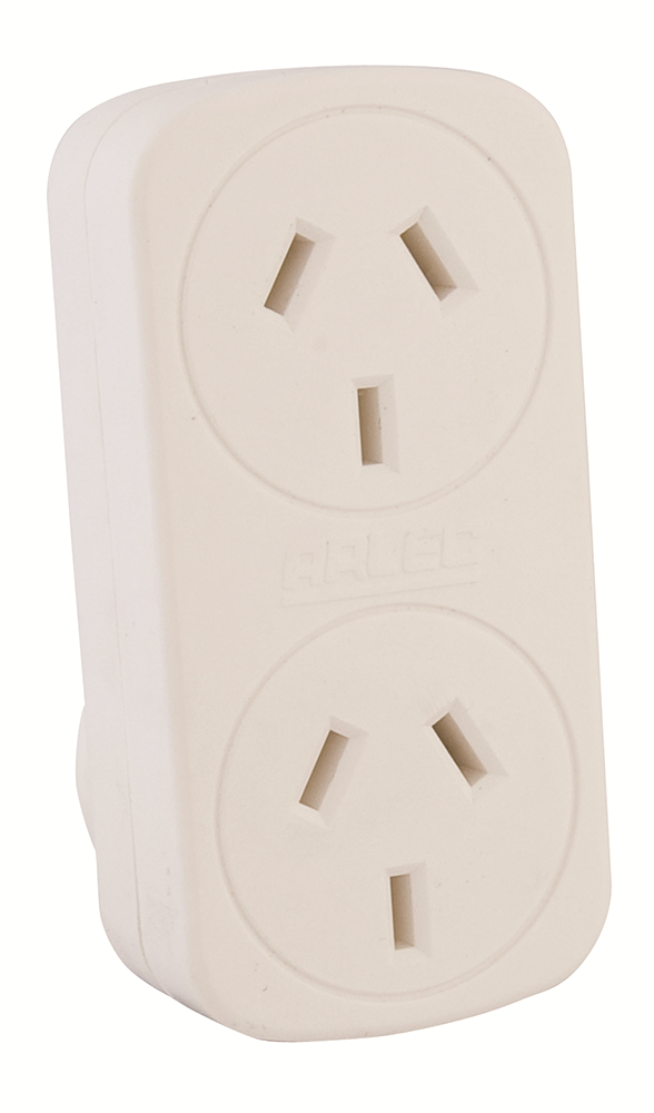 Other view of ADAPTOR VERTICAL DOUBLE ARLEC DA10 WH