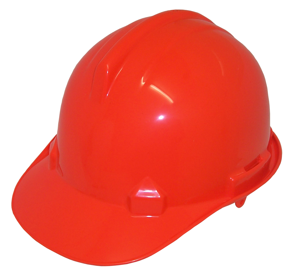 Other view of Tuffmaster Lite Safety Helmet (Cap) - Non-Vented - Fluoro Orange - HC43FLOR