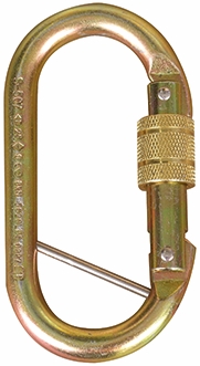 Other view of Karabiner - Steel - Passivated Zinc Gold - 18 mm Opening - R-105-S - DBI Sala