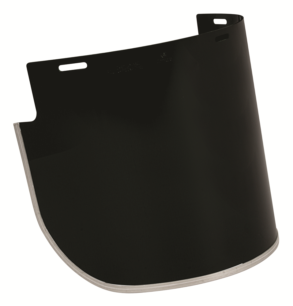 Other view of Protector Thermoguard Visor Holder - 1mm Thick - Flared - High Impact - Shade 5 Green - 250 x 400mm - V10F408G:5