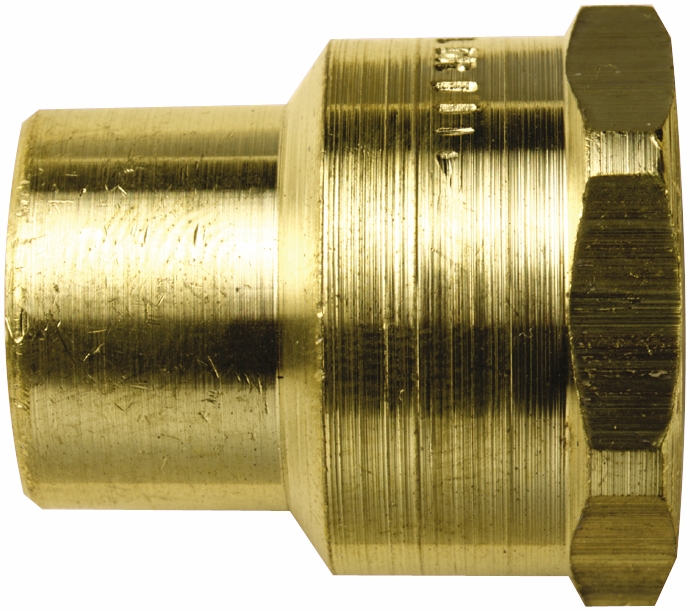 Other view of CONNECTOR BRASS STR Y/WAY W2 1"   X 1"