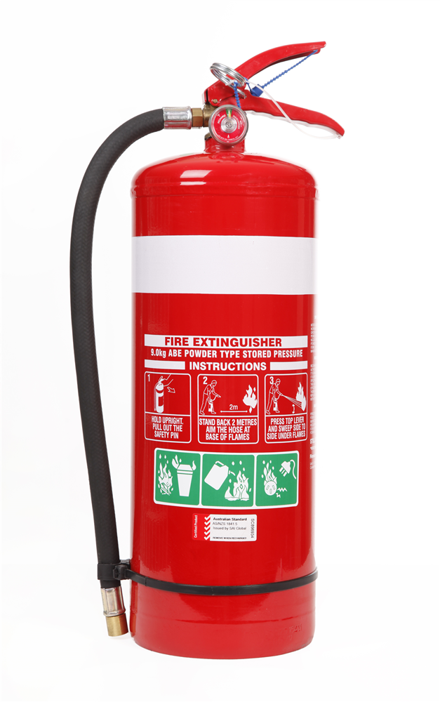 Other view of ABE Powder Fire Extinguisher - 9kg - Fireworld