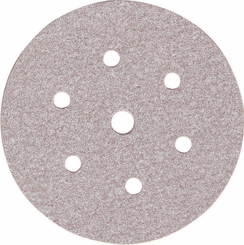 Other view of No-Fil Sand Paper Disc - Aluminium Oxide - C-Weight - White - 150 mm - 80 Grit - A297 - Stick N Sand - Norton