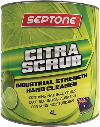 Other view of Hand Cleaner - Bright Lemon Yellow - 4 L - Tin - IHCS4 - Citra Scrub - Septone