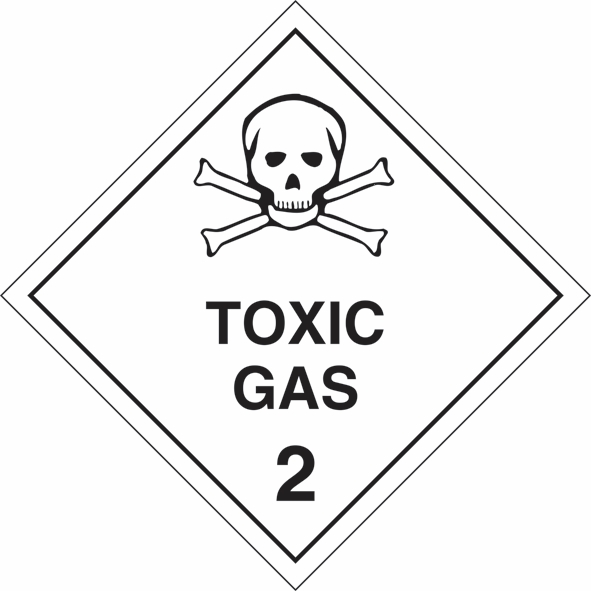 Other view of SIGN V TOXIC GAS 2 SSSD0100 100SQ