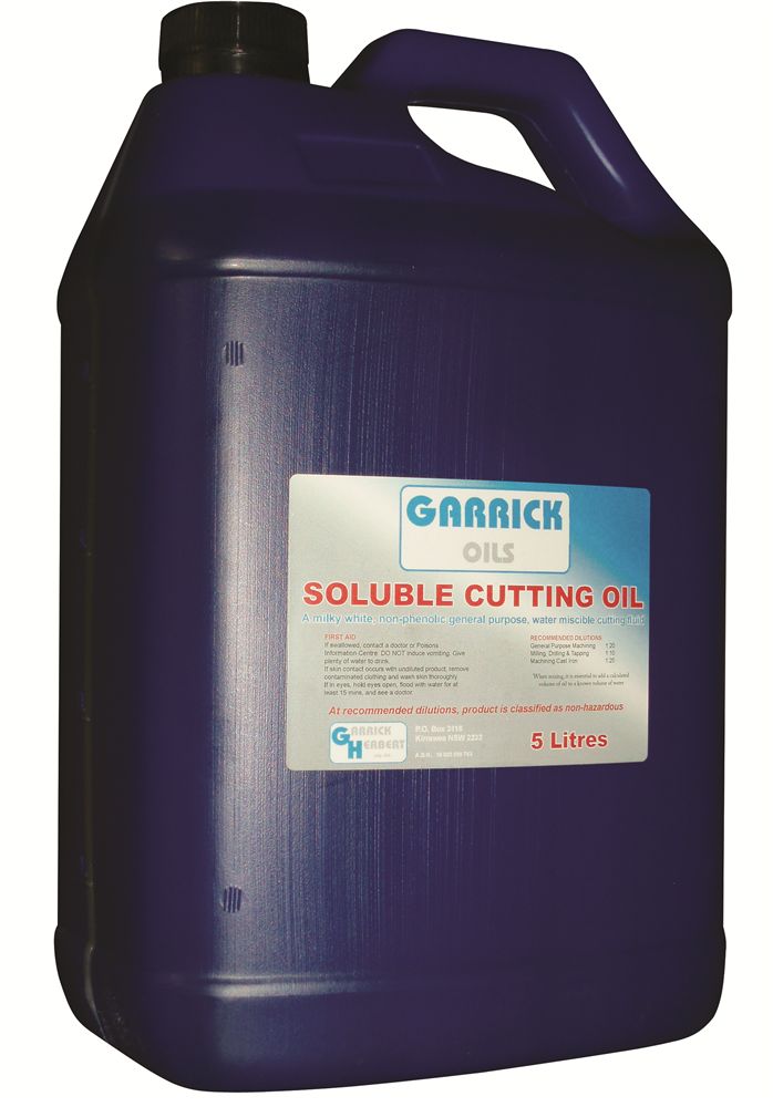 Other view of Soluble Cutting Oil - 5L - Garrick