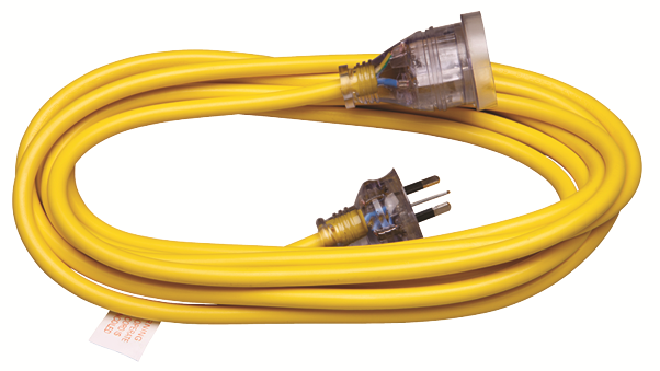 Other view of Handyman Heavy Duty Extension Leads 10A - Yellow - 25m - ACPRO