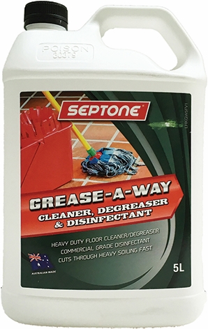 Other view of Floor Cleaner - Clear - 5 L - Can - HKGW5 - Grease-A-Way - Septone