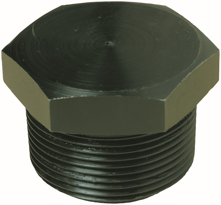 Other view of AAP Plug - Hexagonal Head - Mild Steel - Steam - BSP - Black - 40 Nb - 38.1mm - SP40