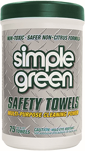 Other view of Heavy Duty Multi-Purpose Safety Towel - White/Grey - 9.5" - 75/Pack - SG13351 - Simple Green