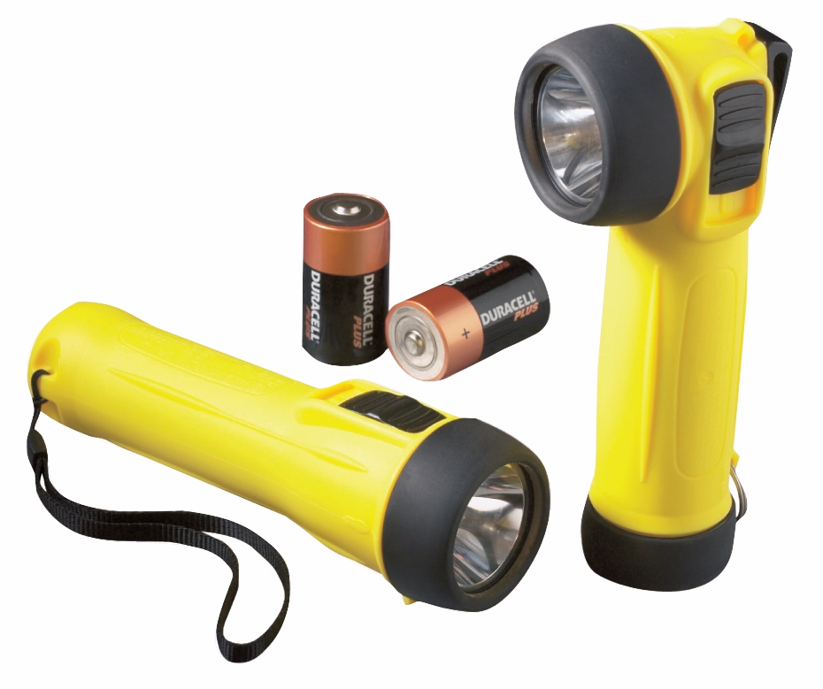 Other view of Right Angle Safety Torch - Yellow - 1.5 V - R20 - Lithium-Ion - 11.4 lm - Vacuum Filament - Wolf