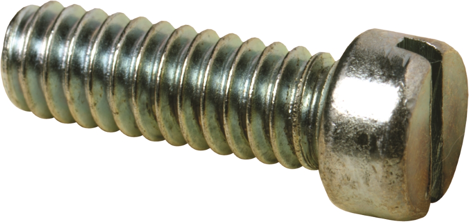 Other view of Metal Thread Screw - Cheese Head - Slotted Drive - 316 Stainless Steel - Metric - M2.5 x 12 mm - MS16ESM050012 - Hobson