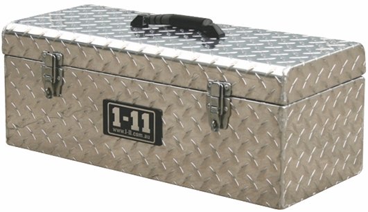 Other view of Tool Box with Top Handle - Aluminium - Black - 580 x 210 x 245 mm - ALP580 - One Eleven