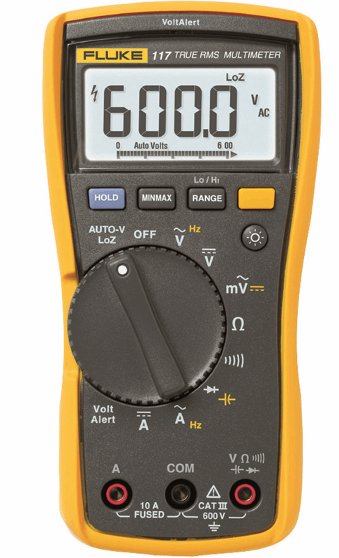 Other view of Digital Multimeter -  Electrician -Non Contact - 600V - FLU117 -FLUKE