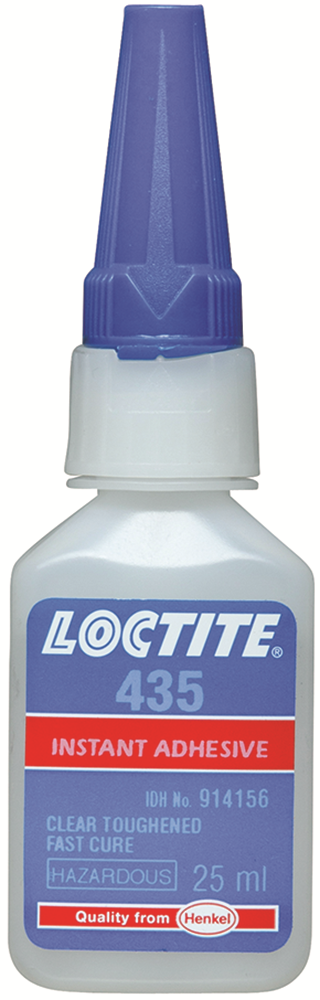 Other view of Loctite 435 - Instant Adhesive - Rubber Toughened - Clear - 25ml