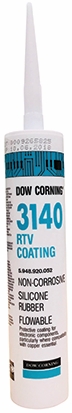 Other view of Electrical Coating - 310 g Cartridge - RTV 3140 - Dow Corning