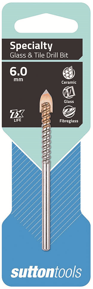 Other view of Glass & Tiles Drills - Tungsten Carbide - 6mm - Sutton Tools