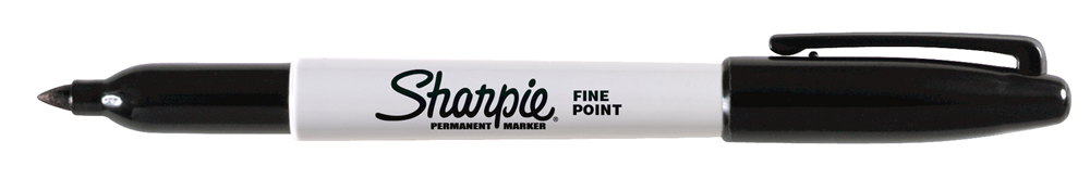 Other view of Sharpie -S3001 - Permanent Marker - Fine 1mm nib - Black - Pack of 12