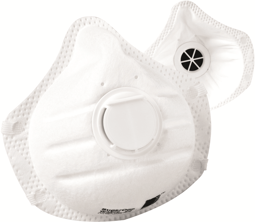 Other view of Respirator - Cupped - Valved - Standard - Class P2V - Superone P2 - 1015846 - Honeywell