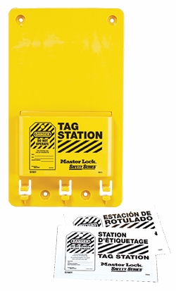 Other view of Tag Station - Unfilled - Polycarbonate - S1601 - Master Lock