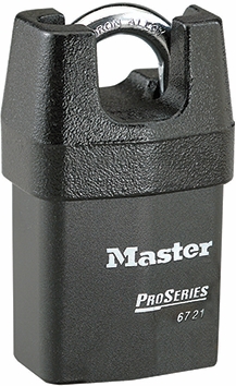 Other view of Master Lock - Padlock - ProSeries - Keyed to Differ - Shrouded - Steel - 54x8x19mm