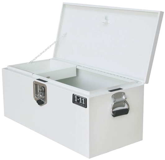 Other view of Truck Tool Box - 19.7 kg Capacity - Cold Rolled Steel - Powder Coated White - 765 x 320 x 355 mm - SB Series - One Eleven