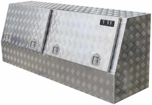 Other view of Tonner Truck Tool Box - Double Drawer - 35.5 kg Capacity - Aluminium - Silver - 1770 x 680 x 500 mm - AL Series - One Eleven